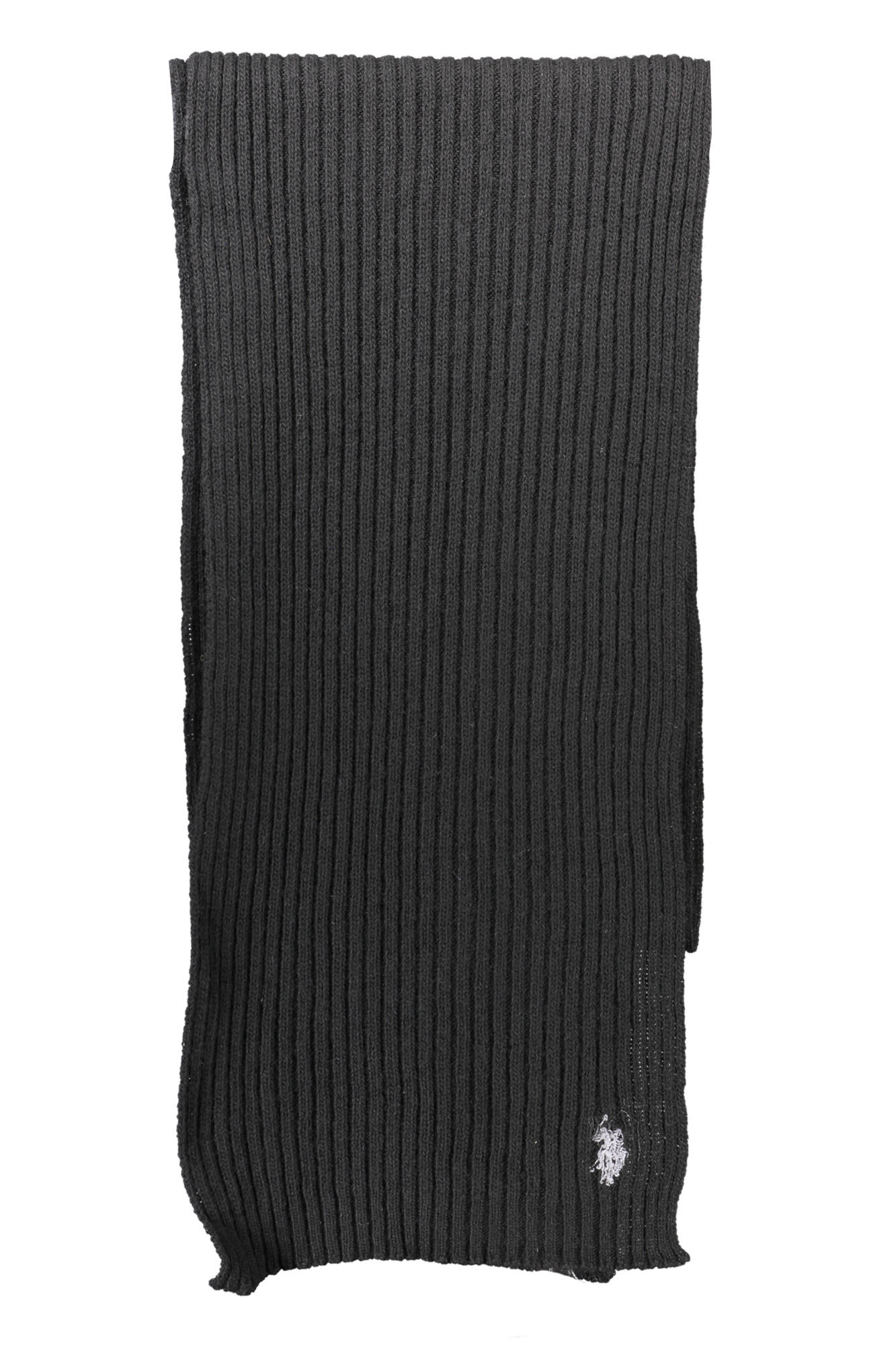 US POLO ASSN. MEN'S BLACK SCARF