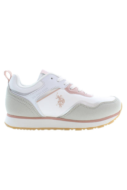 US POLO ASSN. GIRLS' WHITE SPORTS FOOTWEAR