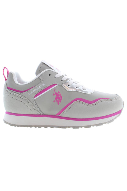 US POLO ASSN. GIRLS' GRAY SPORTS FOOTWEAR