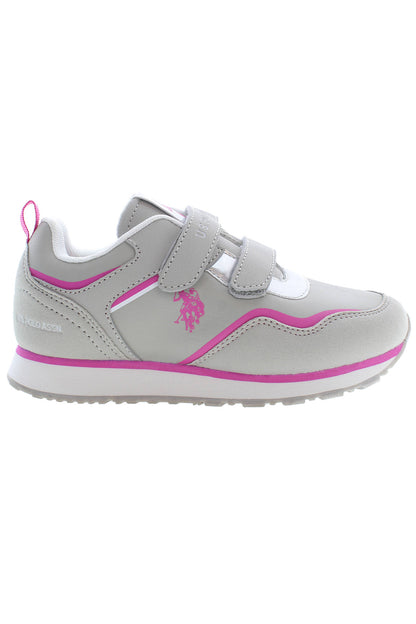US POLO ASSN. GIRLS' GRAY SPORTS FOOTWEAR