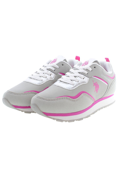 US POLO ASSN. GIRLS' GRAY SPORTS FOOTWEAR