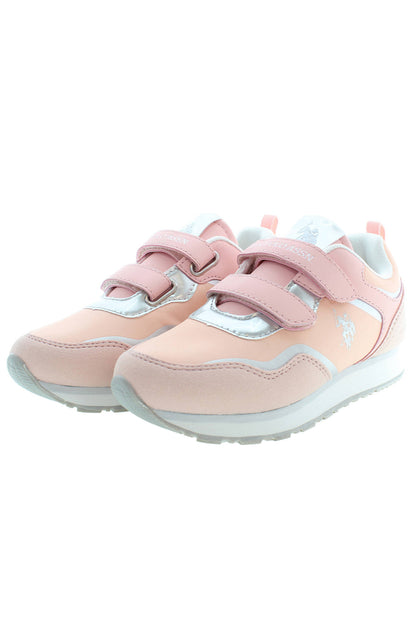 US POLO ASSN. GIRLS' PINK SPORTS FOOTWEAR