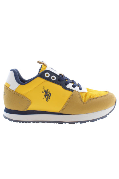 US POLO ASSN. CHILDREN'S YELLOW SPORTS FOOTWEAR
