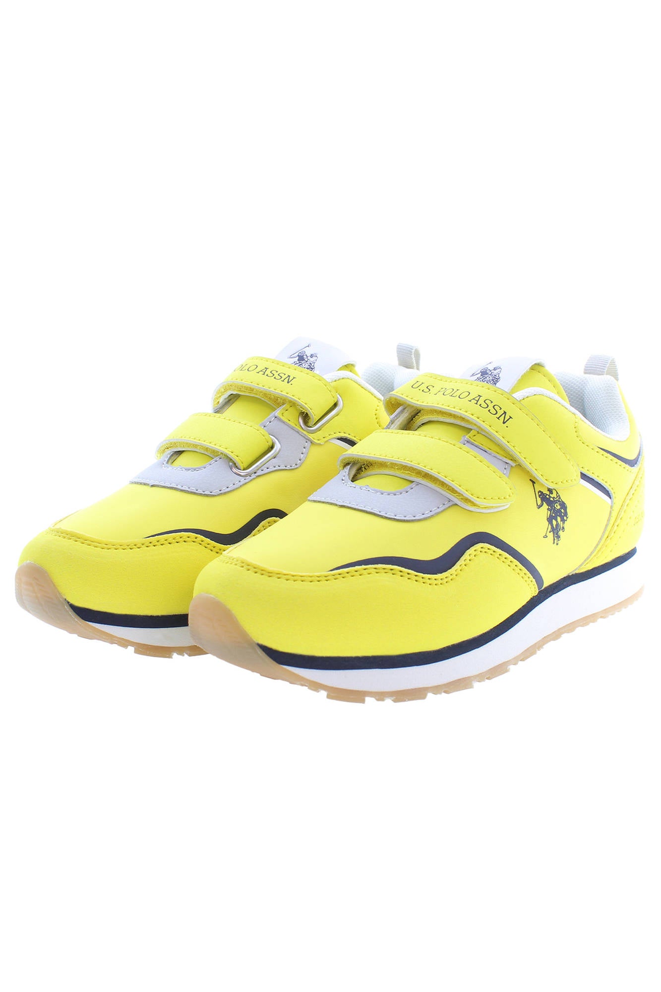 US POLO ASSN. CHILDREN'S YELLOW SPORTS FOOTWEAR