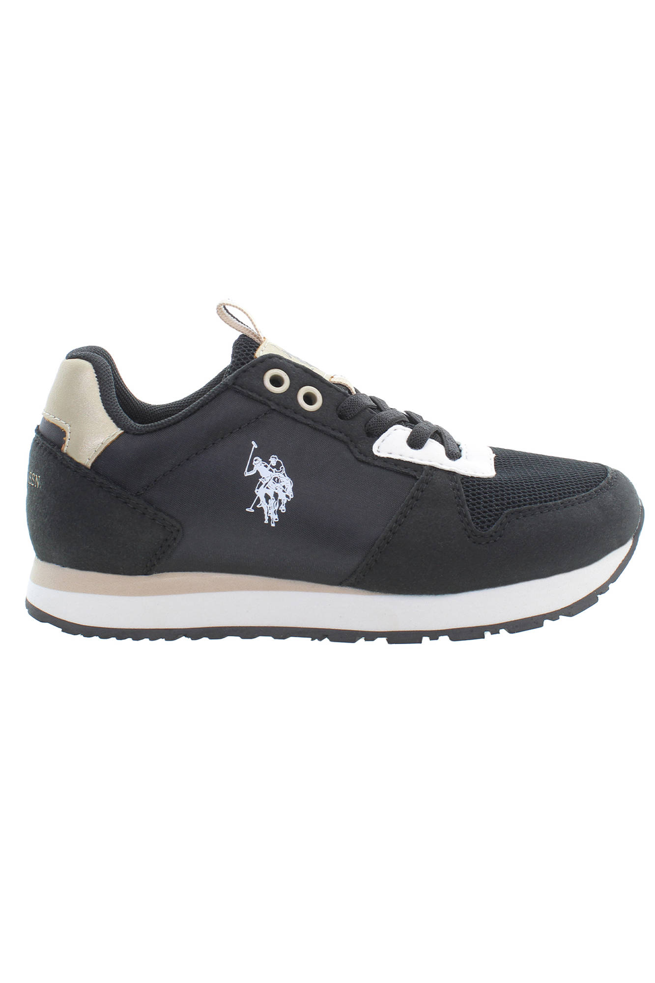US POLO ASSN. CHILDREN'S BLACK SPORTS FOOTWEAR