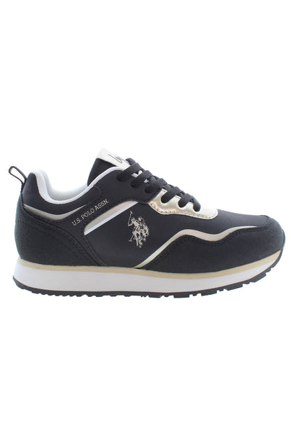 US POLO ASSN. CHILDREN'S BLACK SPORTS FOOTWEAR