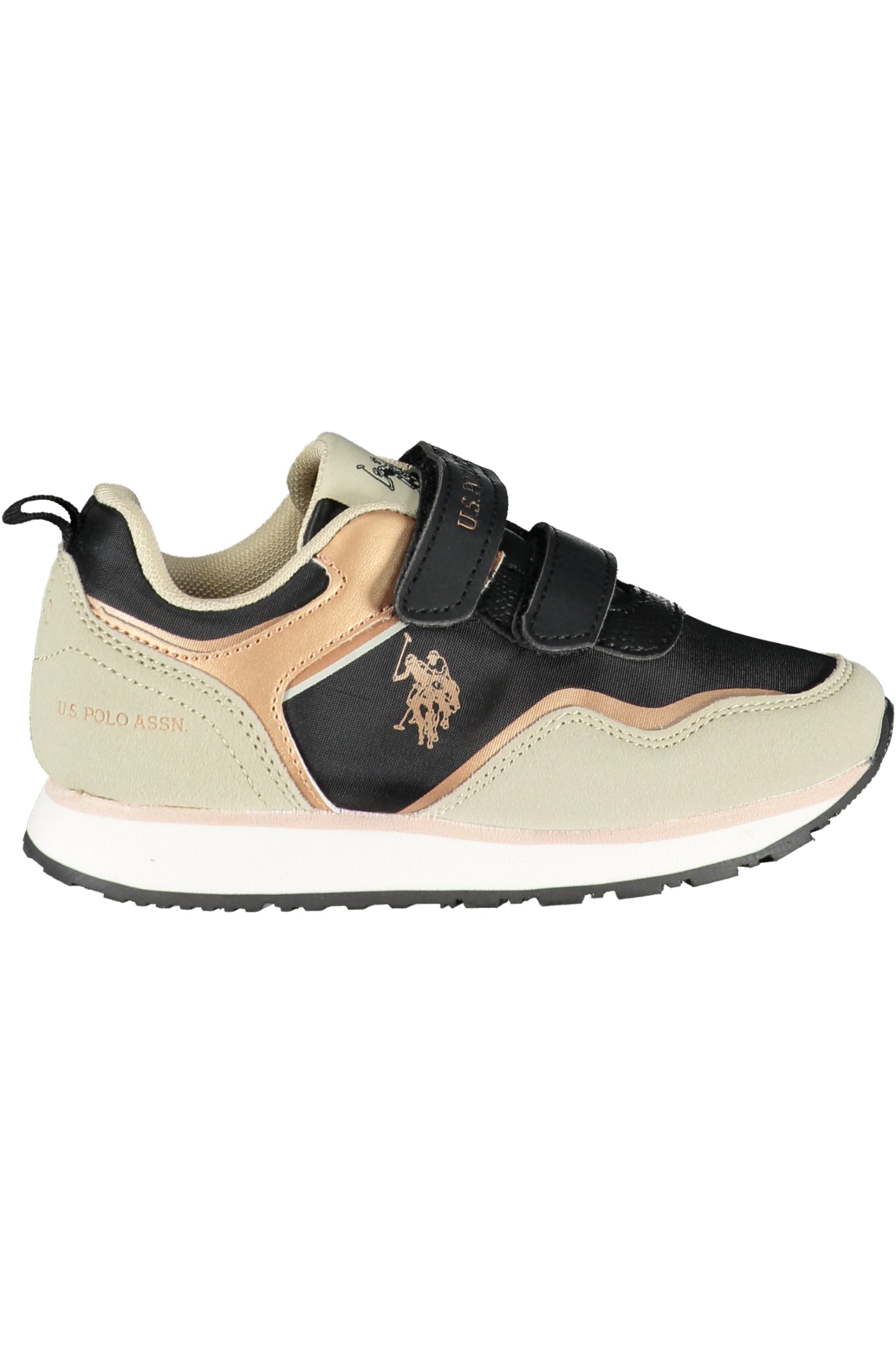 US POLO ASSN. CHILDREN'S BLACK SPORTS FOOTWEAR