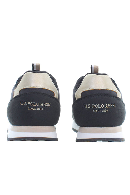 US POLO ASSN. CHILDREN'S BLACK SPORTS FOOTWEAR