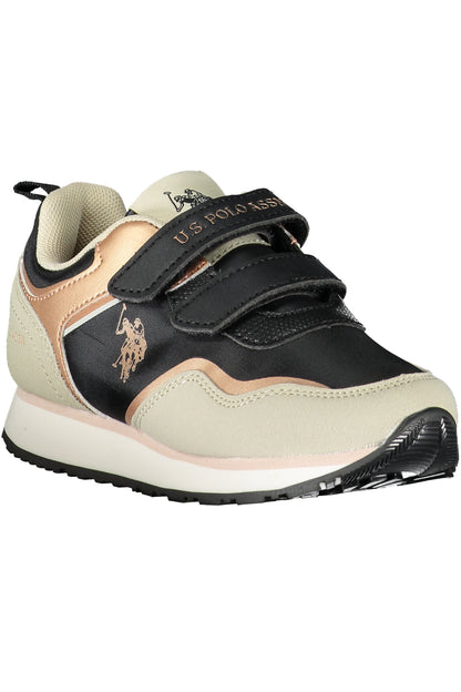 US POLO ASSN. CHILDREN'S BLACK SPORTS FOOTWEAR