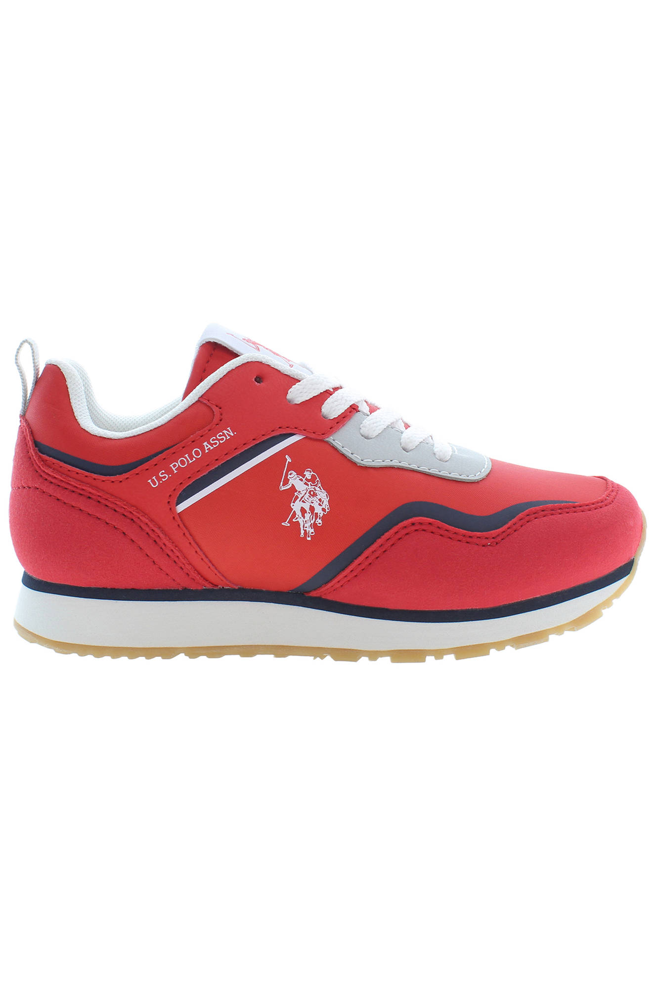 US POLO ASSN. KIDS' RED SPORTS FOOTWEAR