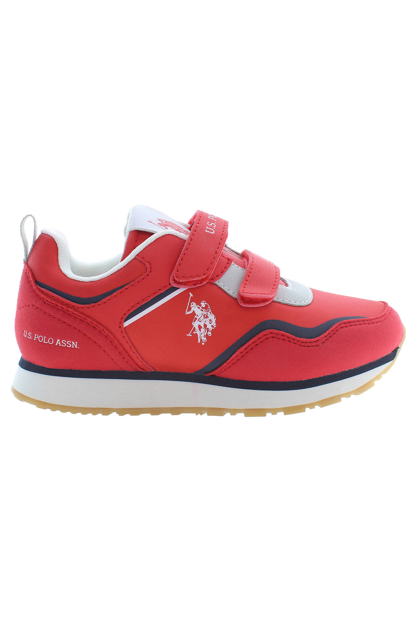US POLO ASSN. KIDS' RED SPORTS FOOTWEAR