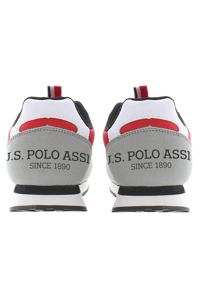 US POLO ASSN. KIDS' RED SPORTS FOOTWEAR