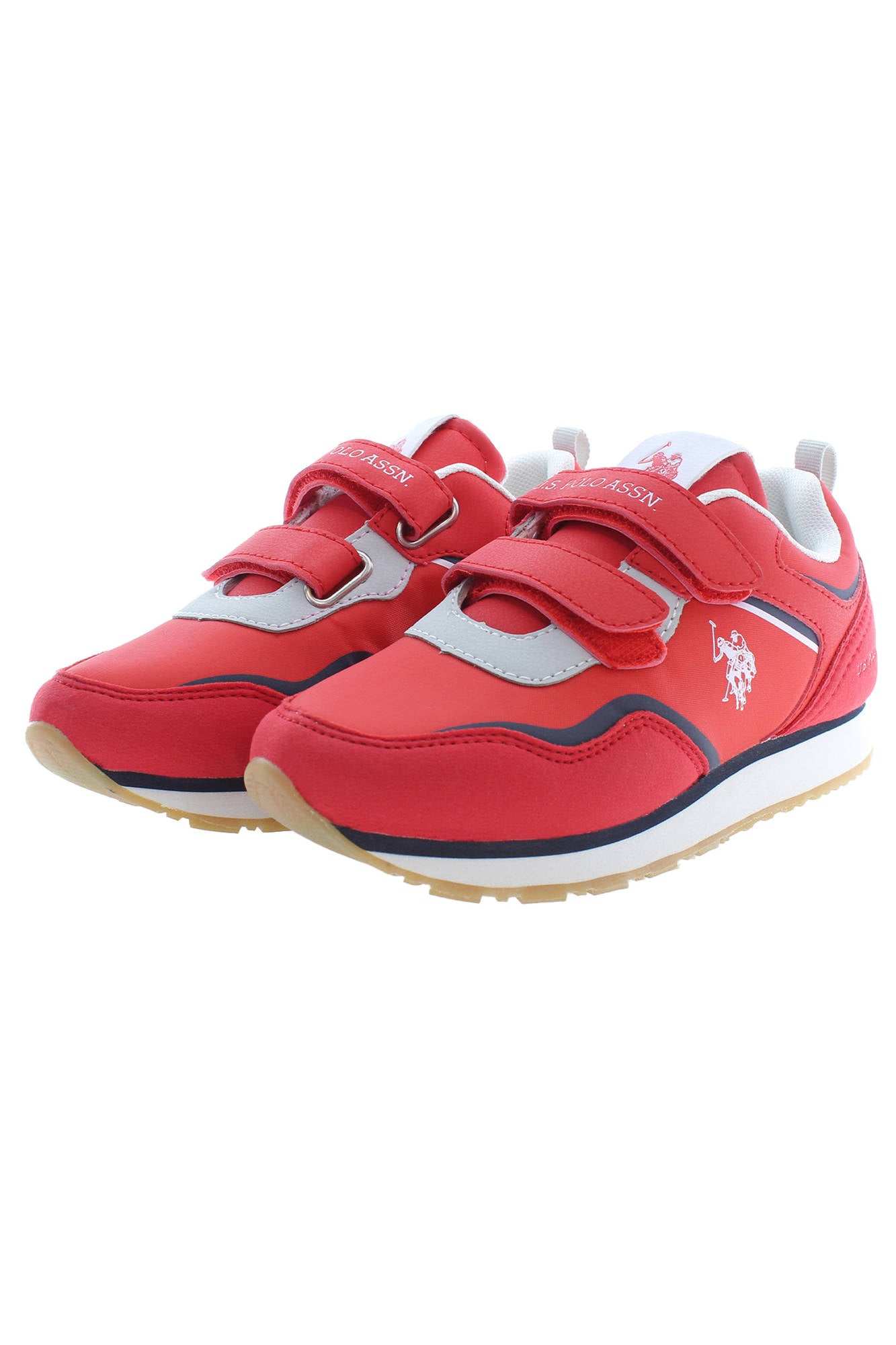 US POLO ASSN. KIDS' RED SPORTS FOOTWEAR