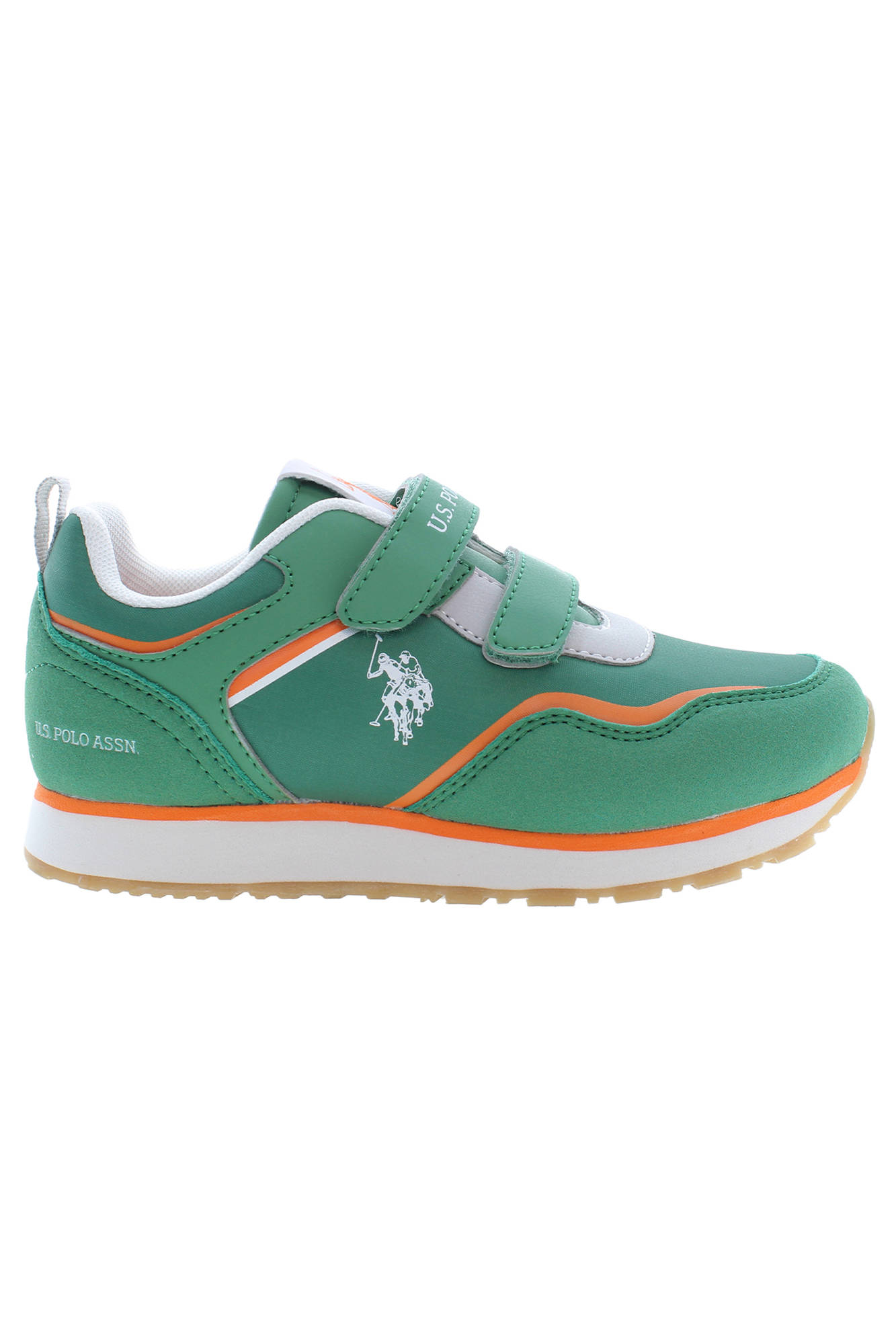US POLO ASSN. CHILDREN'S GREEN SPORTS FOOTWEAR