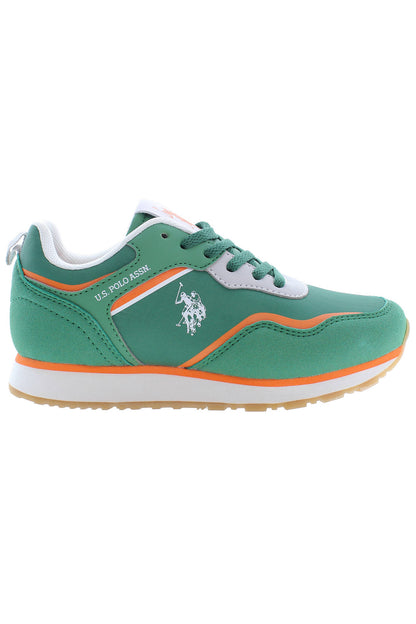 US POLO ASSN. CHILDREN'S GREEN SPORTS FOOTWEAR
