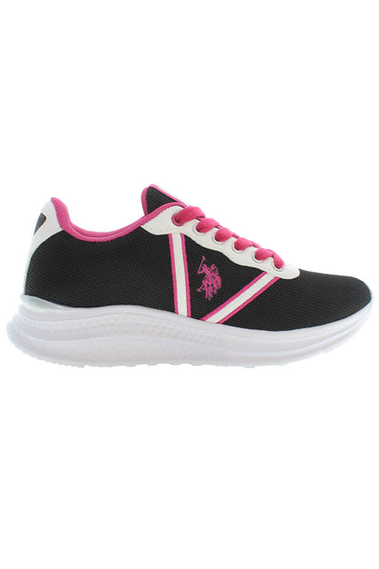 US POLO ASSN. WOMEN'S BLACK SPORTS FOOTWEAR
