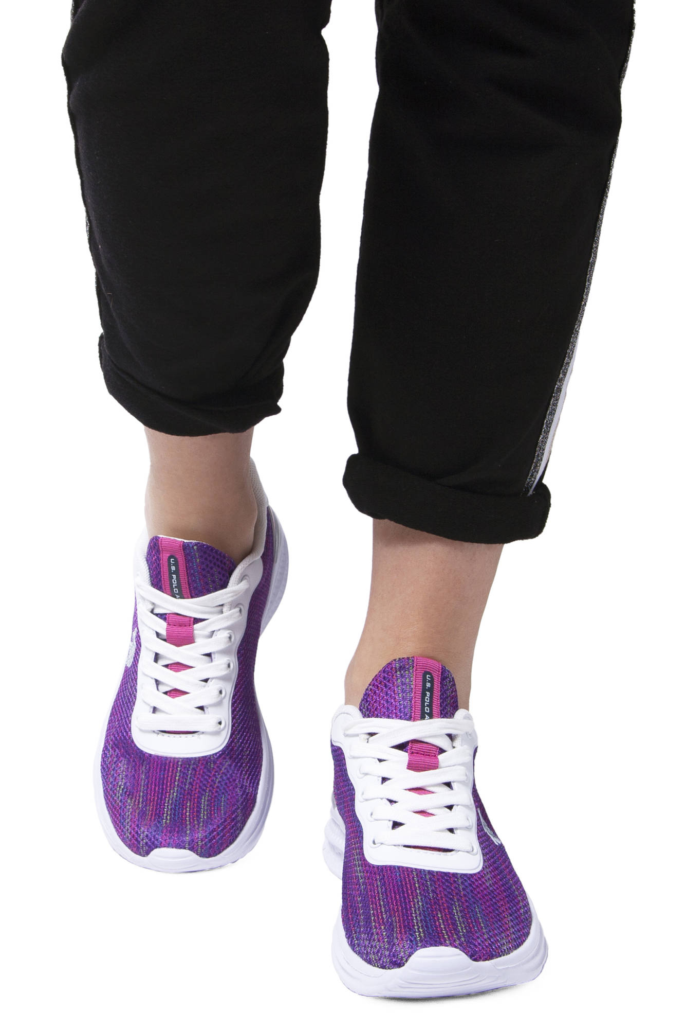 US POLO ASSN. WOMEN'S PURPLE SPORTS FOOTWEAR