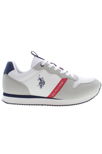 US POLO ASSN. MEN'S WHITE SPORTS FOOTWEAR