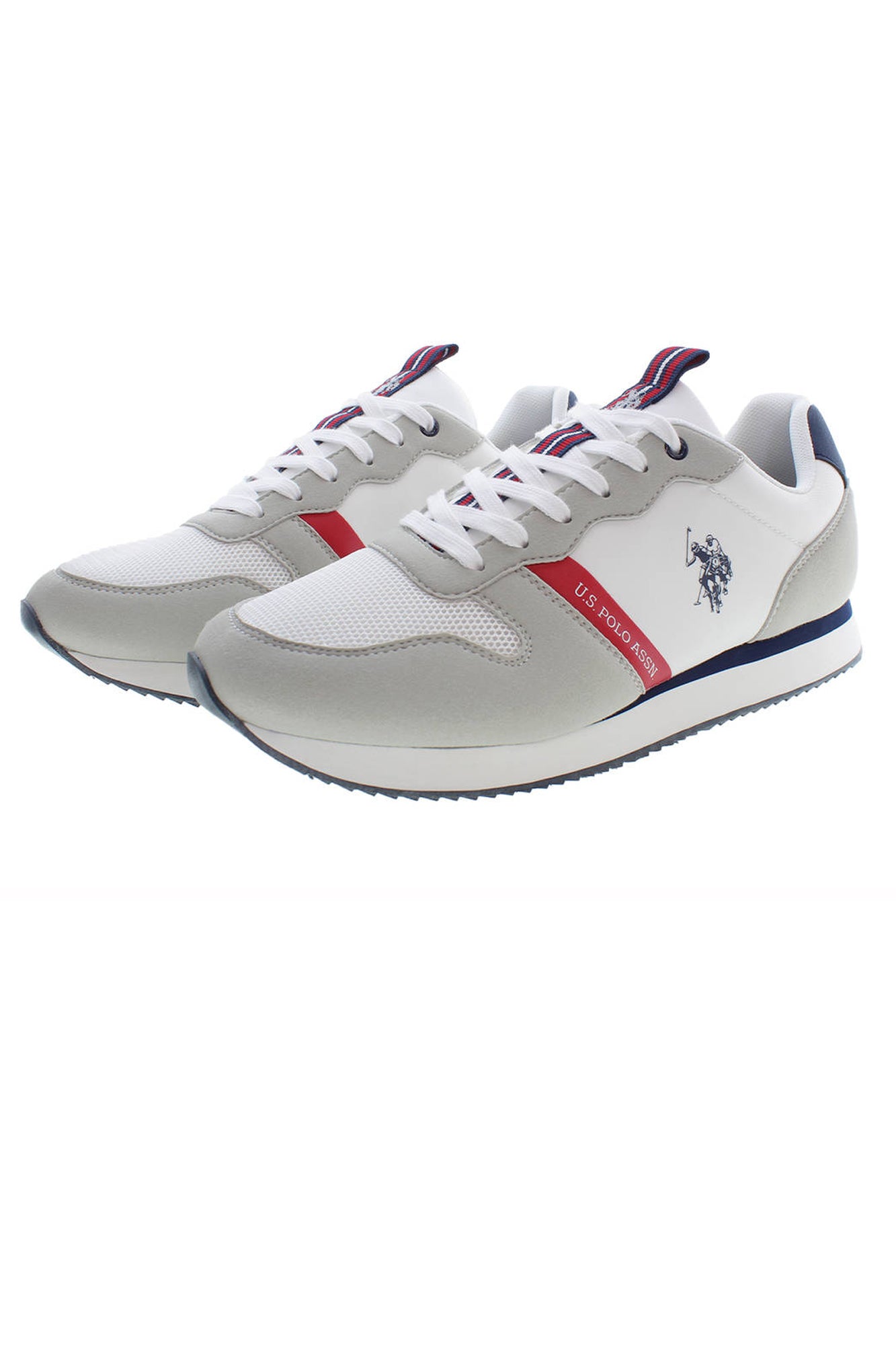 US POLO ASSN. MEN'S WHITE SPORTS FOOTWEAR