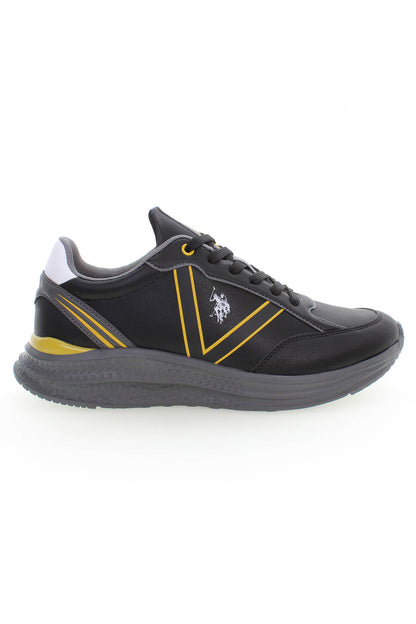 US POLO ASSN. MEN'S BLACK SPORTS FOOTWEAR