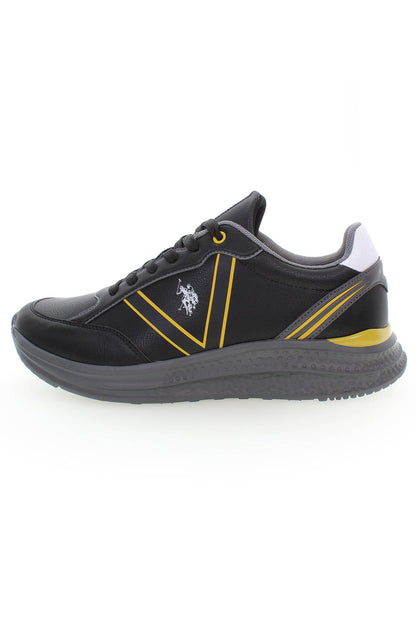 US POLO ASSN. MEN'S BLACK SPORTS FOOTWEAR