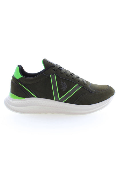 US POLO ASSN. MEN'S SPORTS FOOTWEAR GREEN