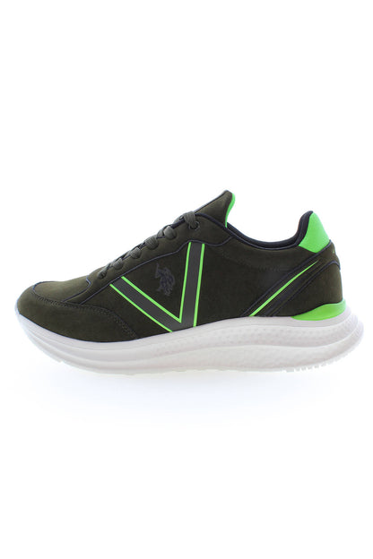 US POLO ASSN. MEN'S SPORTS FOOTWEAR GREEN