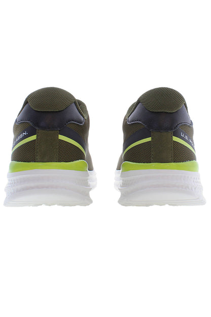 US POLO ASSN. MEN'S SPORTS FOOTWEAR GREEN
