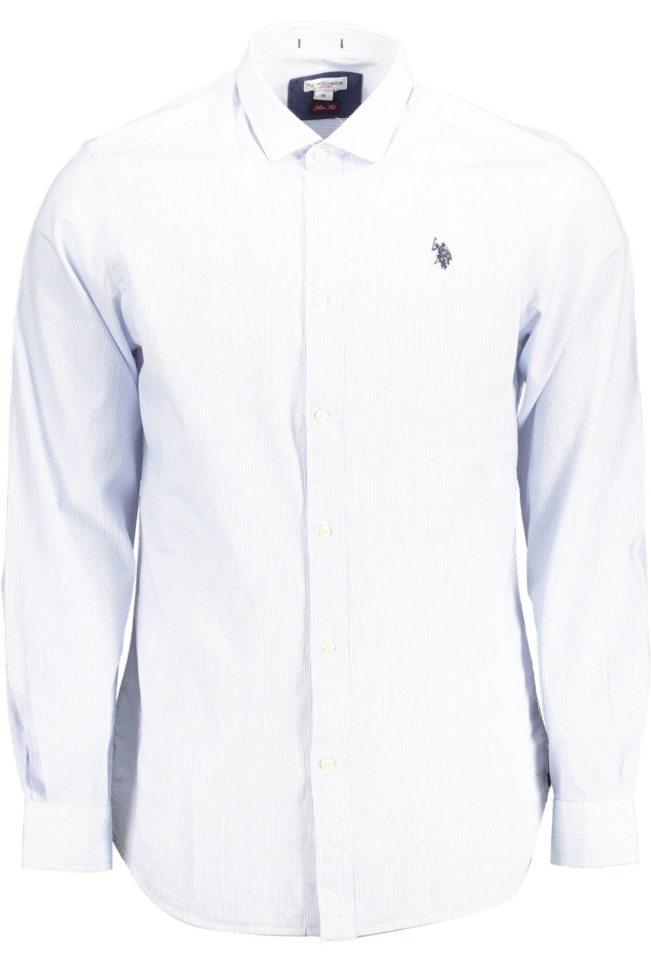 US POLO ASSN. MEN'S LONG-SLEEVED SHIRT, BLUE