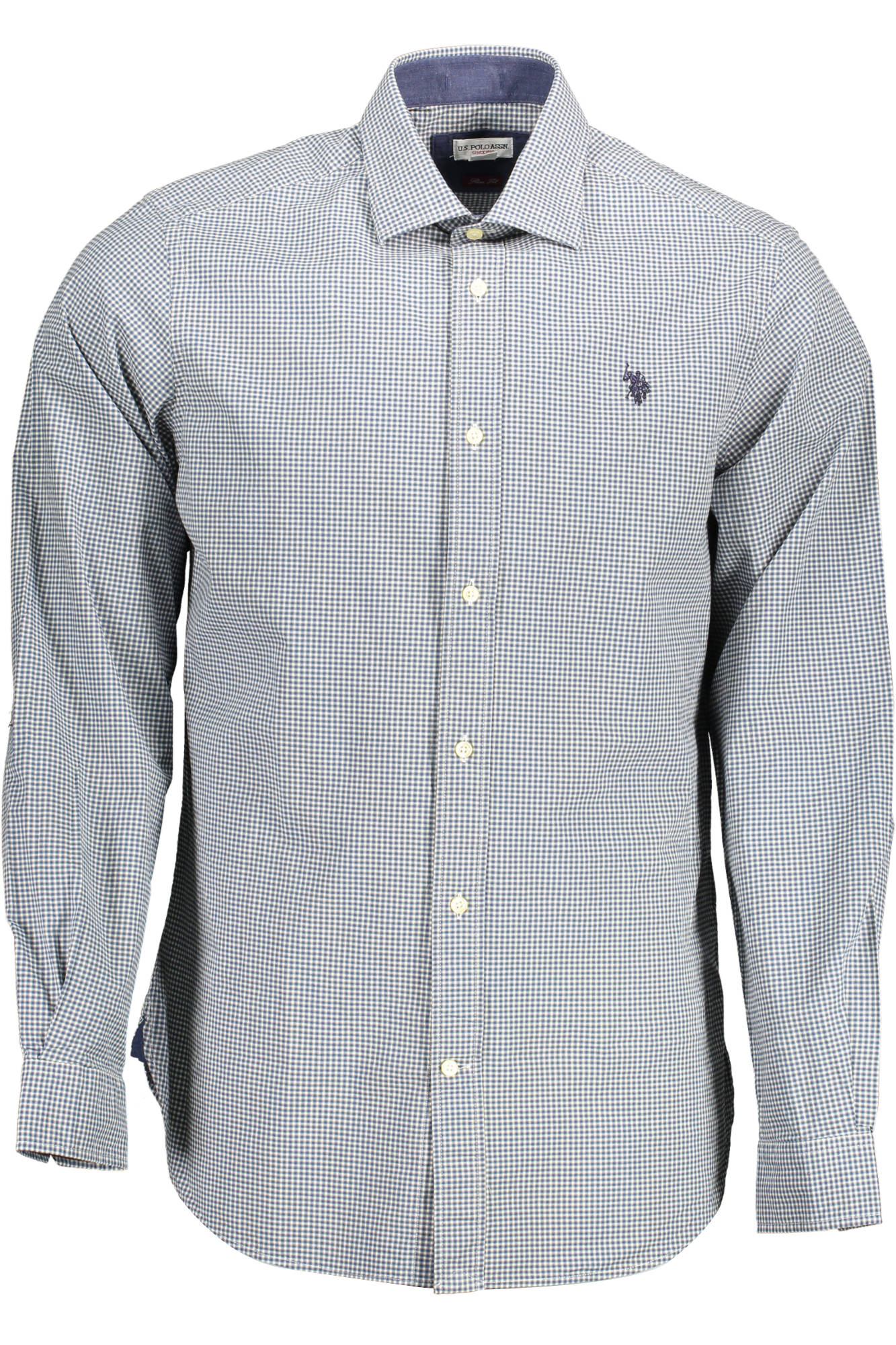 US POLO ASSN. MEN'S LONG-SLEEVED SHIRT, BLUE