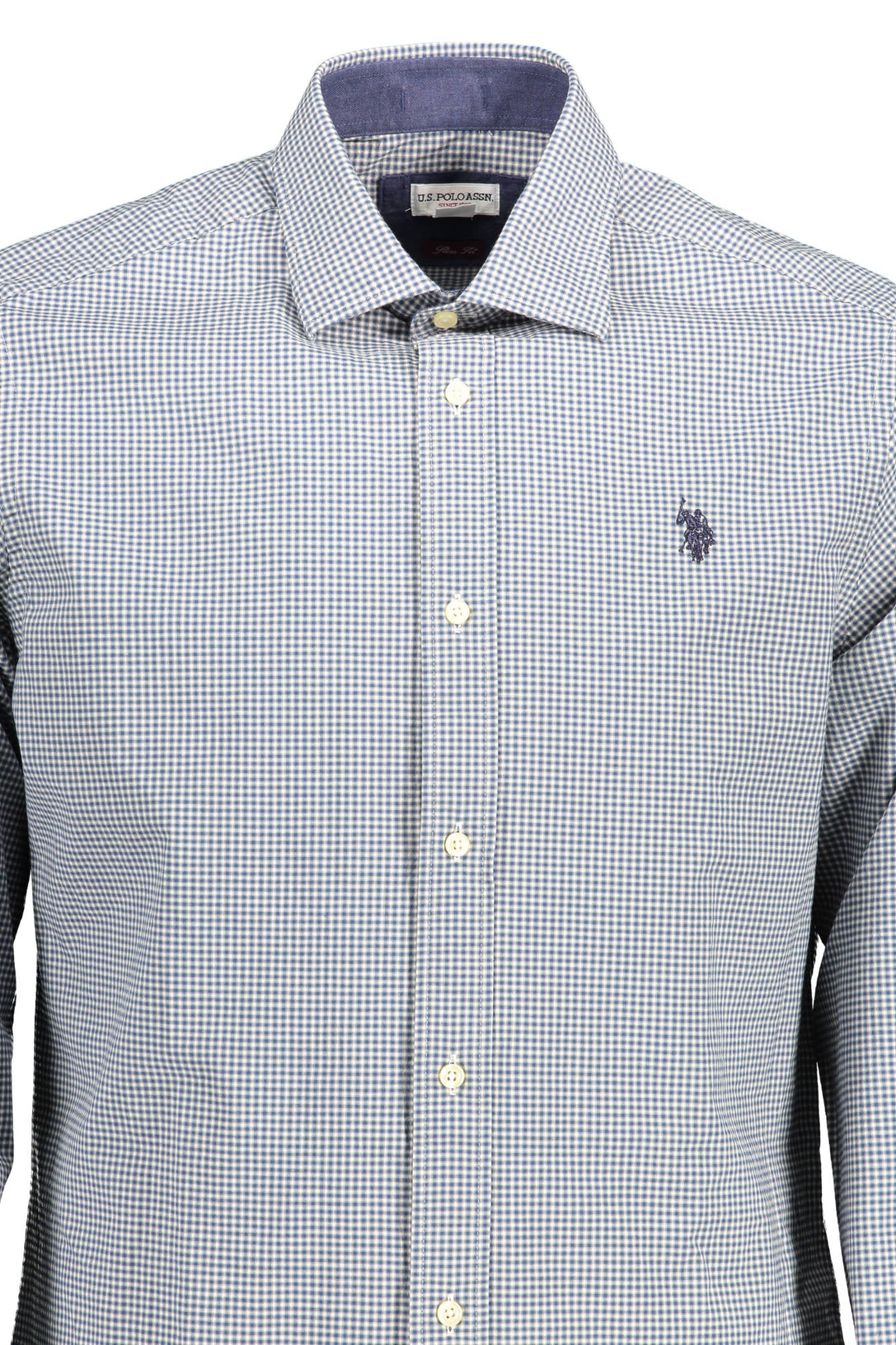 US POLO ASSN. MEN'S LONG-SLEEVED SHIRT, BLUE