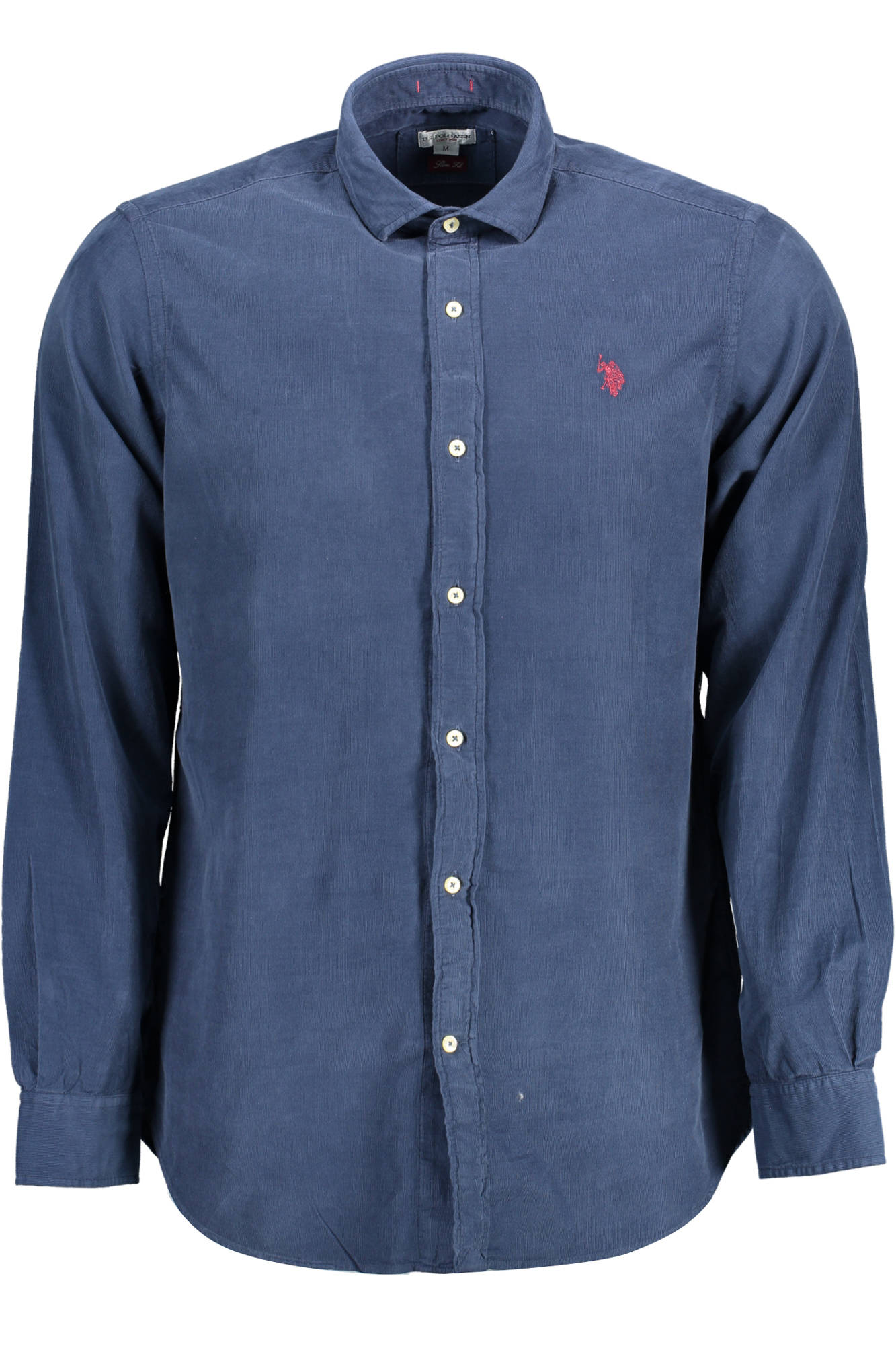 US POLO ASSN. MEN'S BLUE LONG-SLEEVED SHIRT