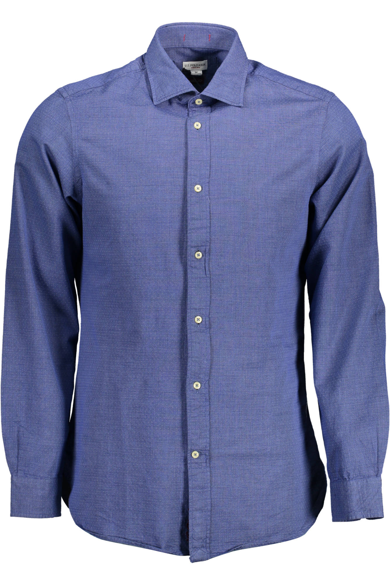 US POLO ASSN. MEN'S BLUE LONG-SLEEVED SHIRT