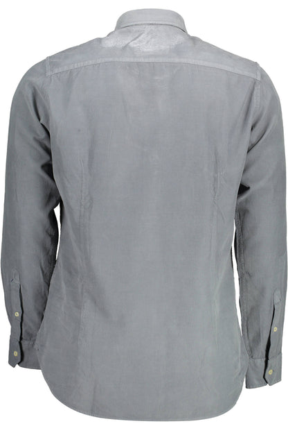US POLO ASSN. MEN'S BLUE LONG-SLEEVED SHIRT
