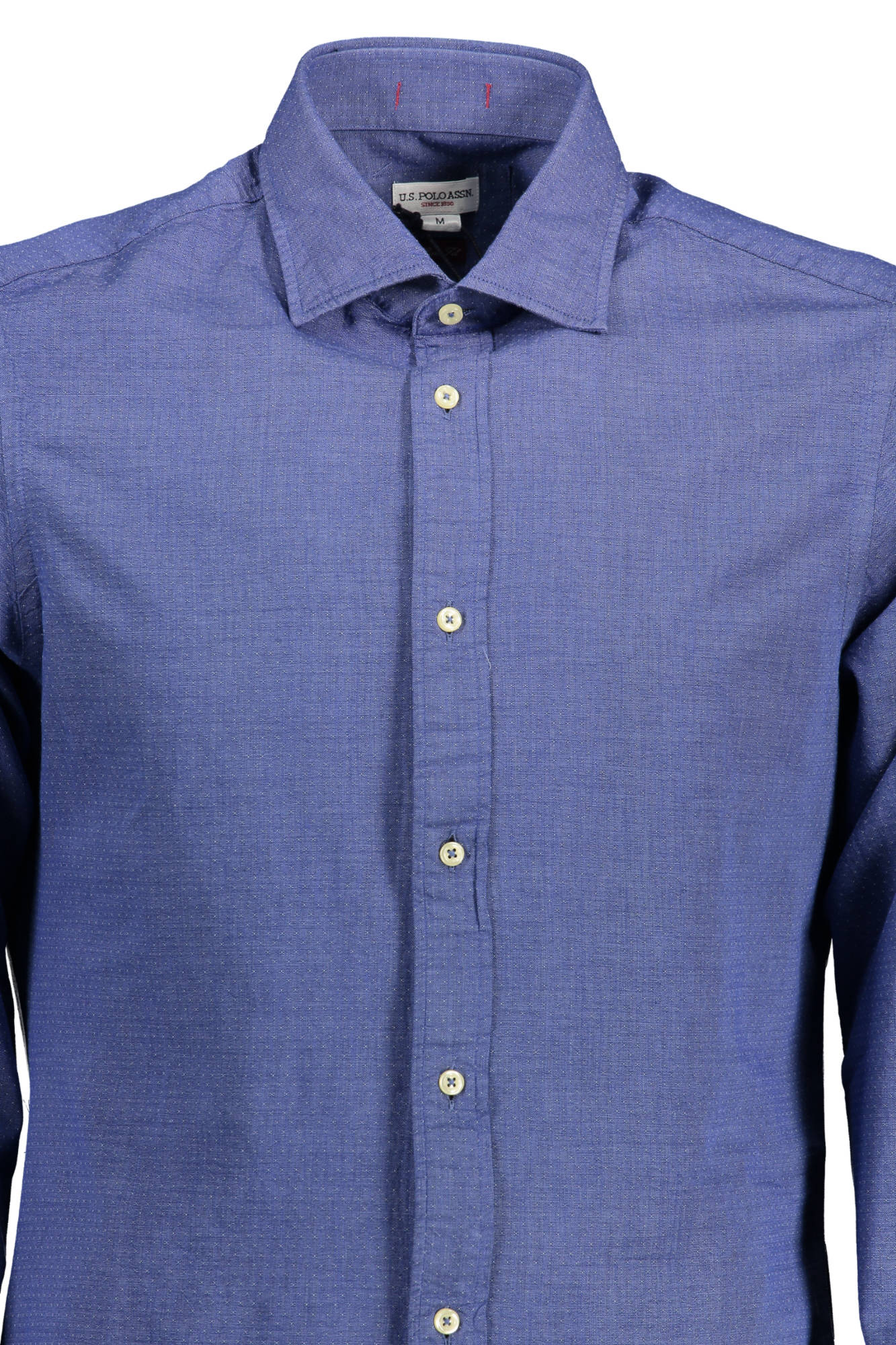 US POLO ASSN. MEN'S BLUE LONG-SLEEVED SHIRT