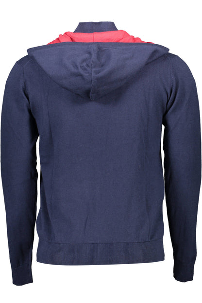 US POLO ASSN. MEN'S BLUE CARDIGAN