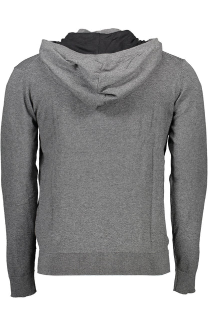 US POLO ASSN. MEN'S GREY CARDIGAN