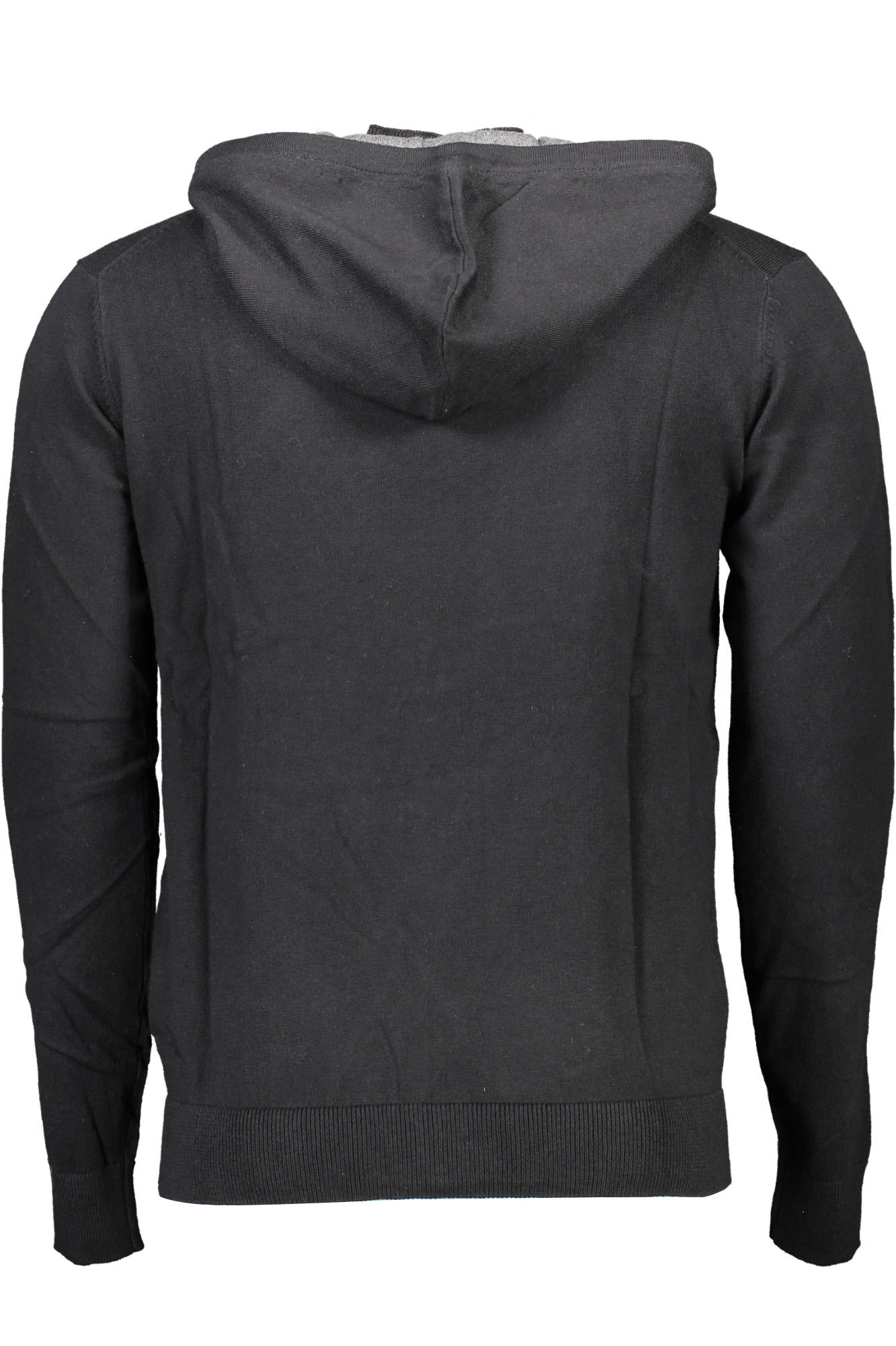 US POLO ASSN. MEN'S BLACK CARDIGAN
