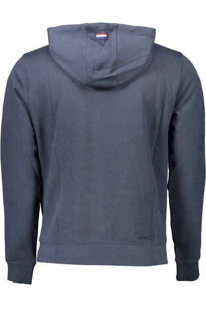 US POLO ASSN. MEN'S BLUE ZIP-UP SWEATSHIRT