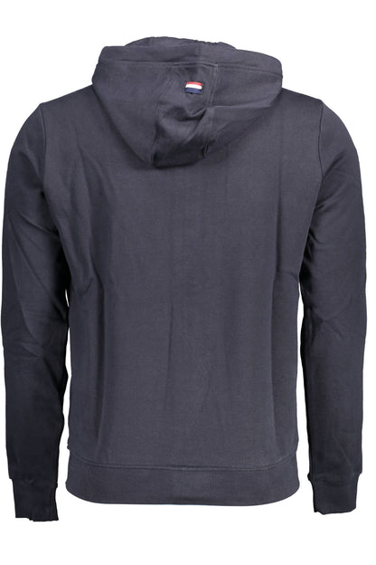 US POLO ASSN. MEN'S BLUE ZIP-UP SWEATSHIRT