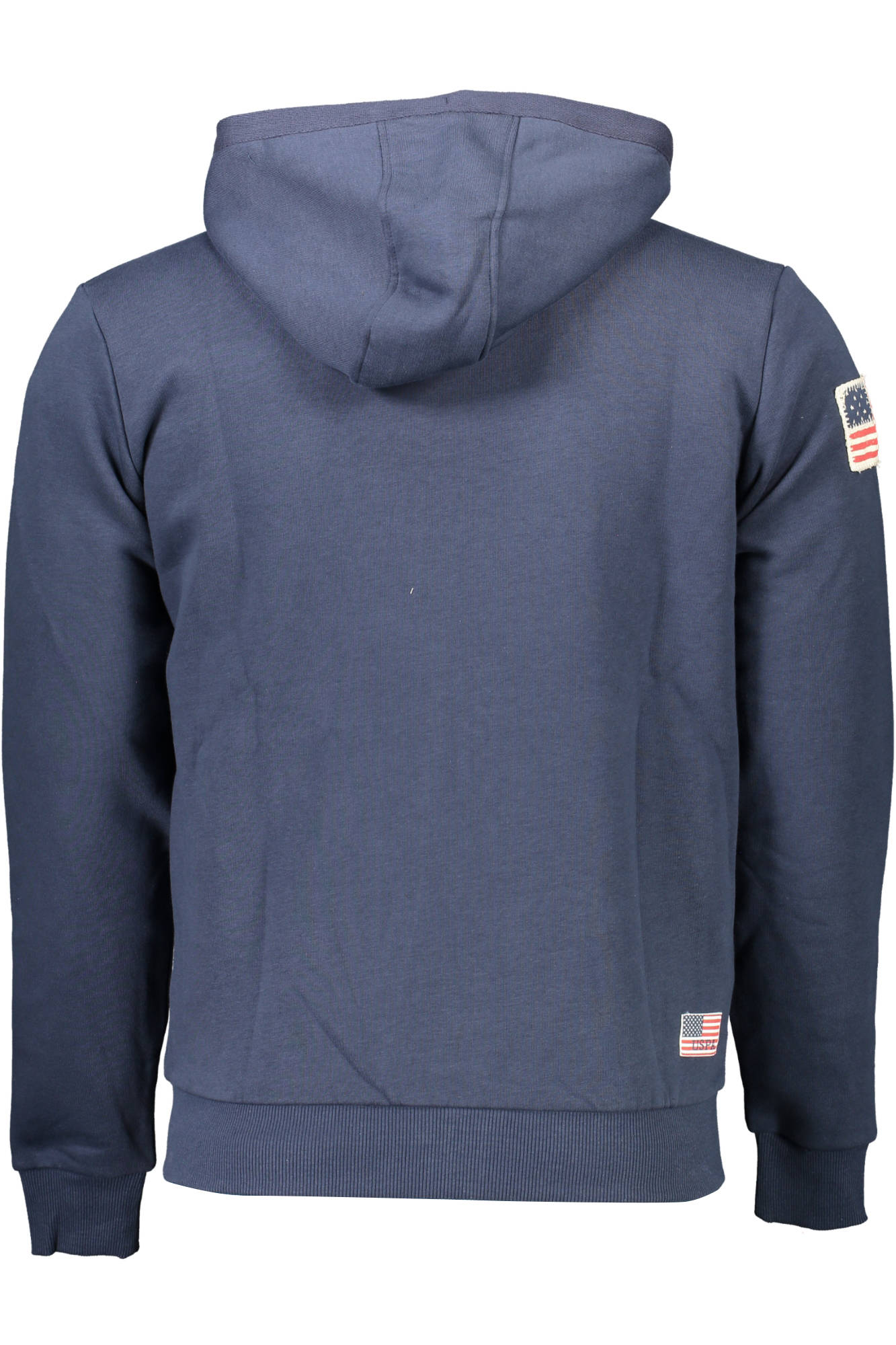 US POLO ASSN. MEN'S BLUE ZIP-UP SWEATSHIRT
