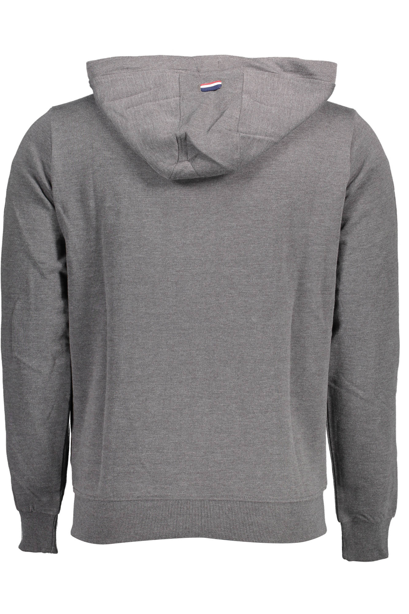 US POLO ASSN. MEN'S GRAY ZIP-UP SWEATSHIRT
