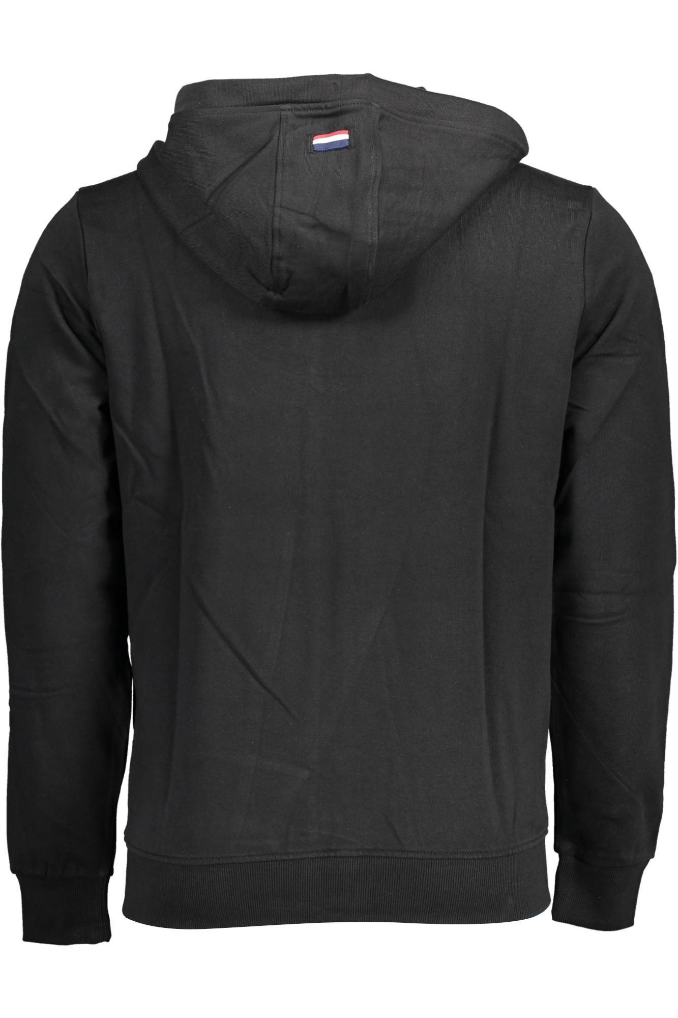 US POLO ASSN. MEN'S BLACK ZIP-UP SWEATSHIRT