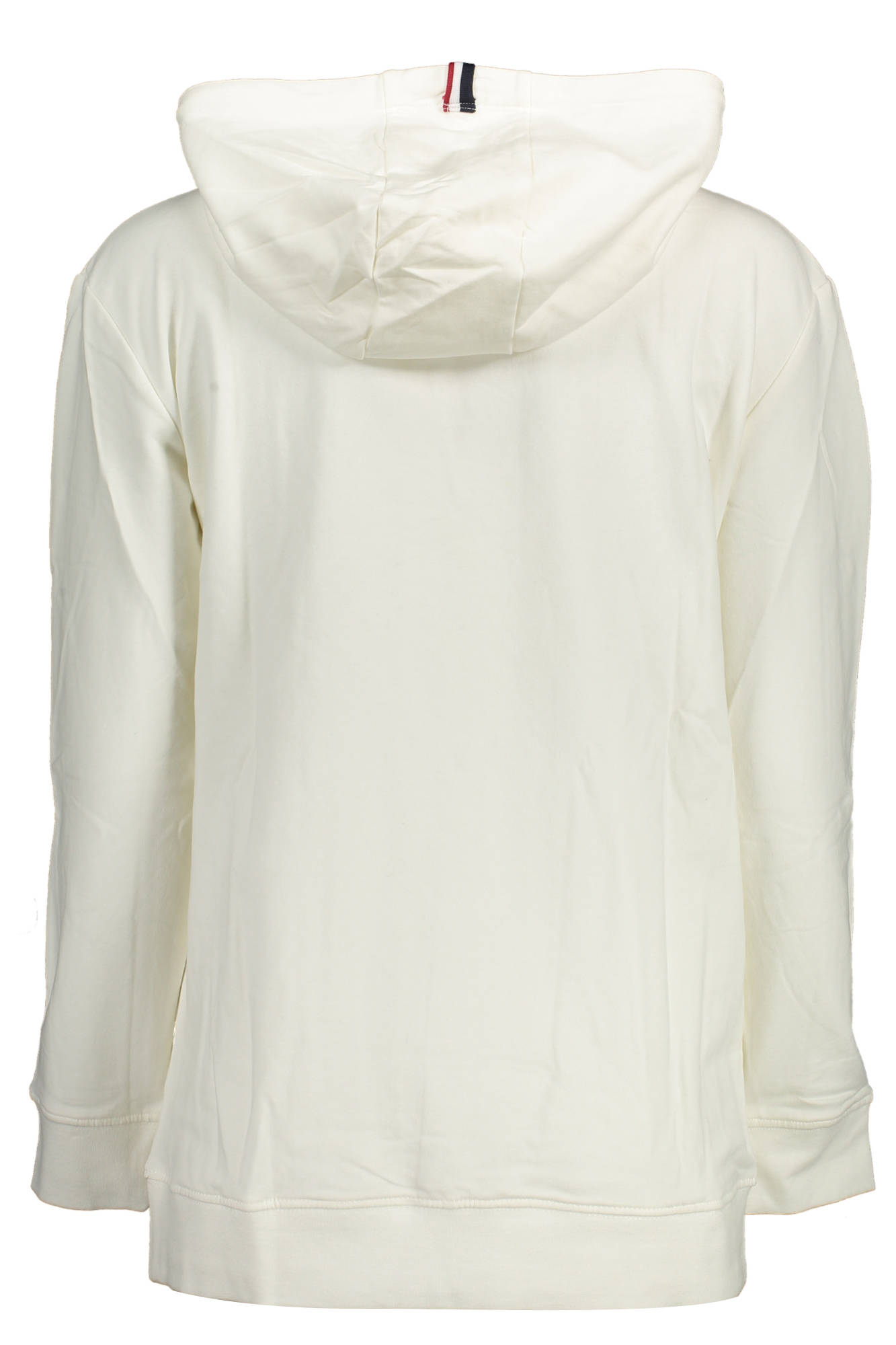 US POLO ASSN. WOMEN'S WHITE ZIP-UP SWEATSHIRT