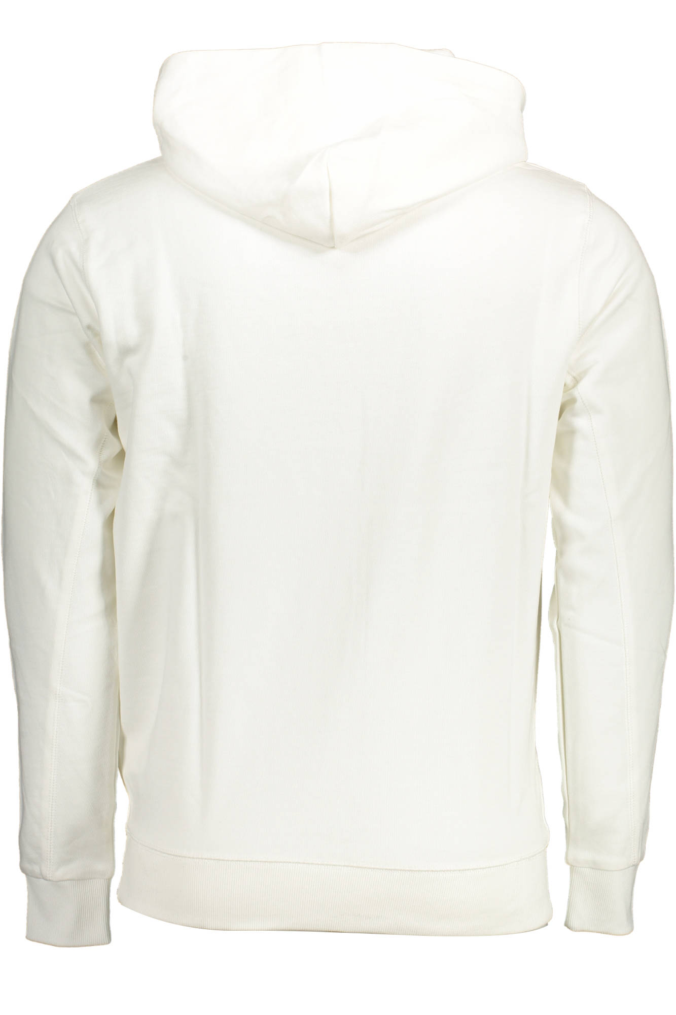 US POLO ASSN. MEN'S WHITE ZIP-UP SWEATSHIRT