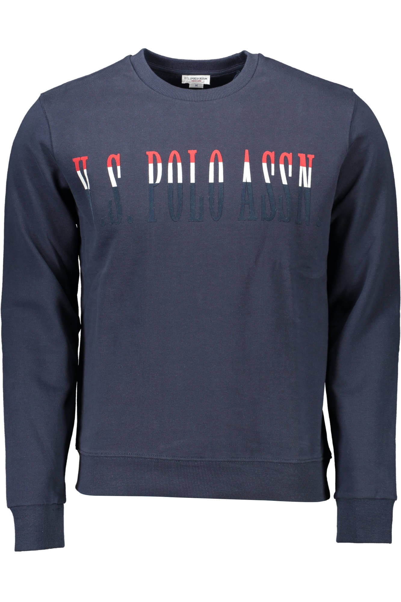 US POLO ASSN. MEN'S BLUE ZIP-UP SWEATSHIRT