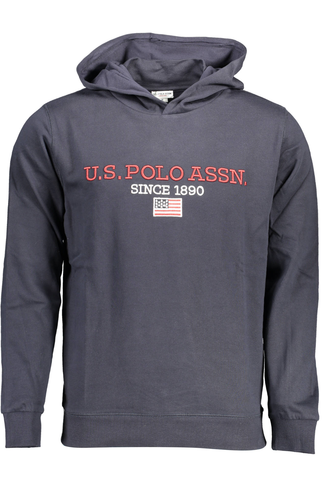 US POLO ASSN. MEN'S BLUE ZIP-UP SWEATSHIRT