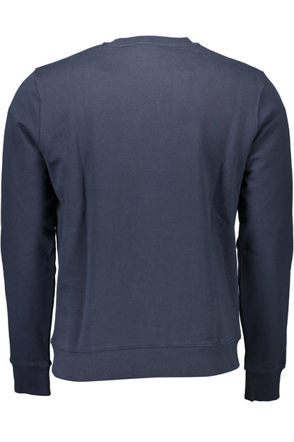 US POLO ASSN. MEN'S BLUE ZIP-UP SWEATSHIRT
