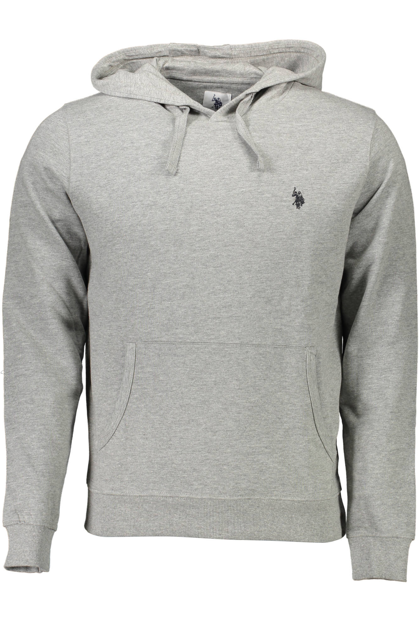 US POLO ASSN. MEN'S GRAY ZIP-UP SWEATSHIRT