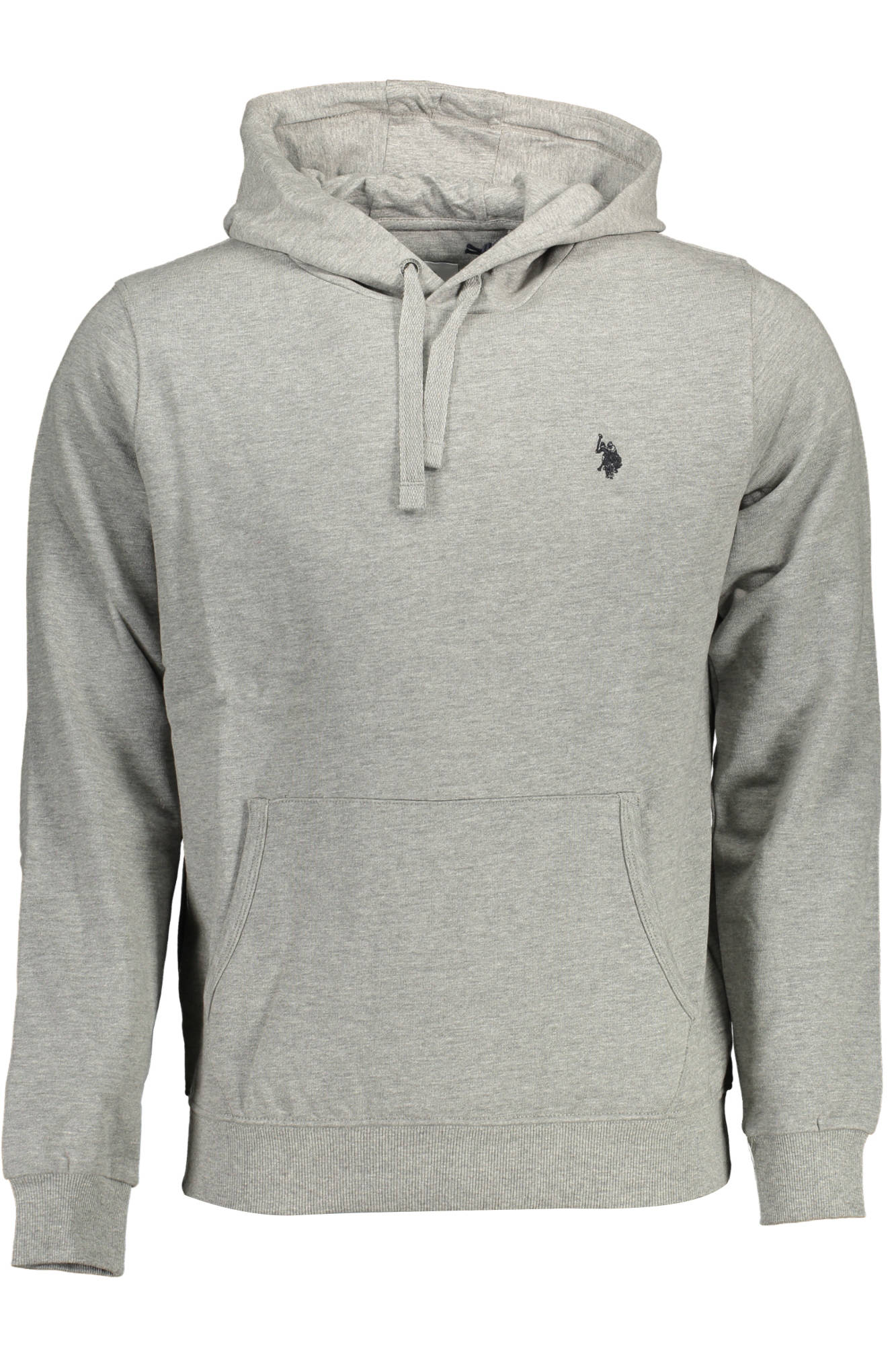 US POLO ASSN. MEN'S GRAY ZIP-UP SWEATSHIRT